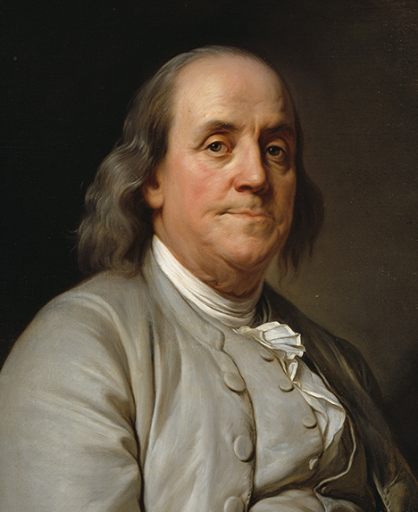 Benjamin Franklin by Joseph Duplessis